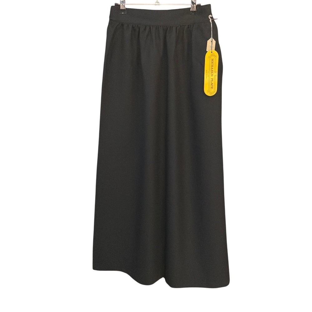 Vintage Michaels Deadstock Place Maxi Skirt Modest Dark Academia Minimalist
